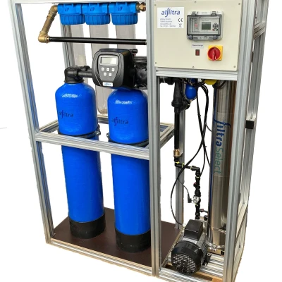 REOS Plug & Play reverse osmosis system with softening system