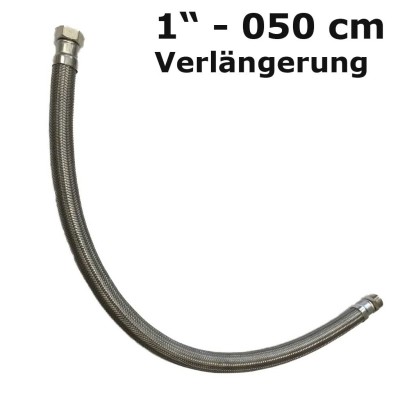 Flex hose extension 1'' (50 cm long)