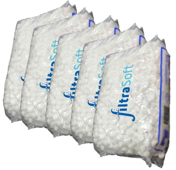 5 bags of special salt / regenerating salt for water softeners