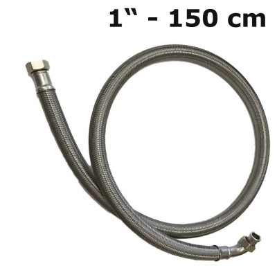 Reinforced hose / flexible hose 1'' (150 cm long) for drinking water