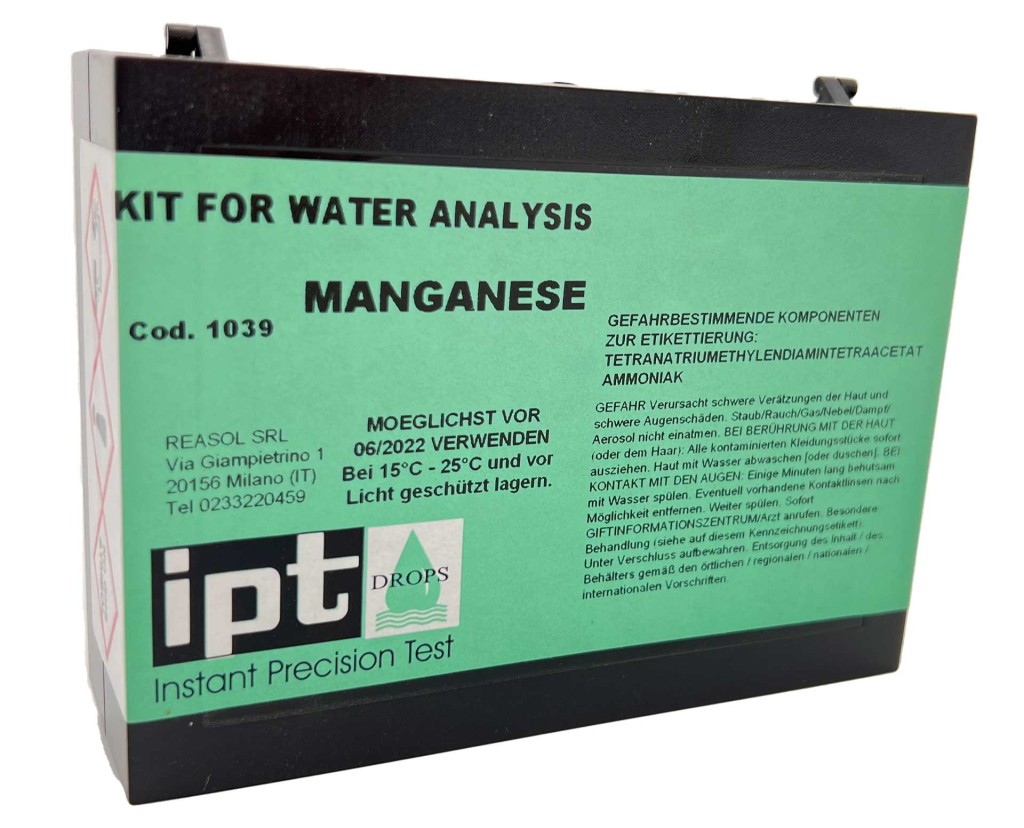 mangan-testset-wasser