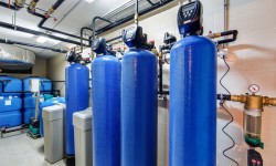 Modern water treatment system for industrial boilers