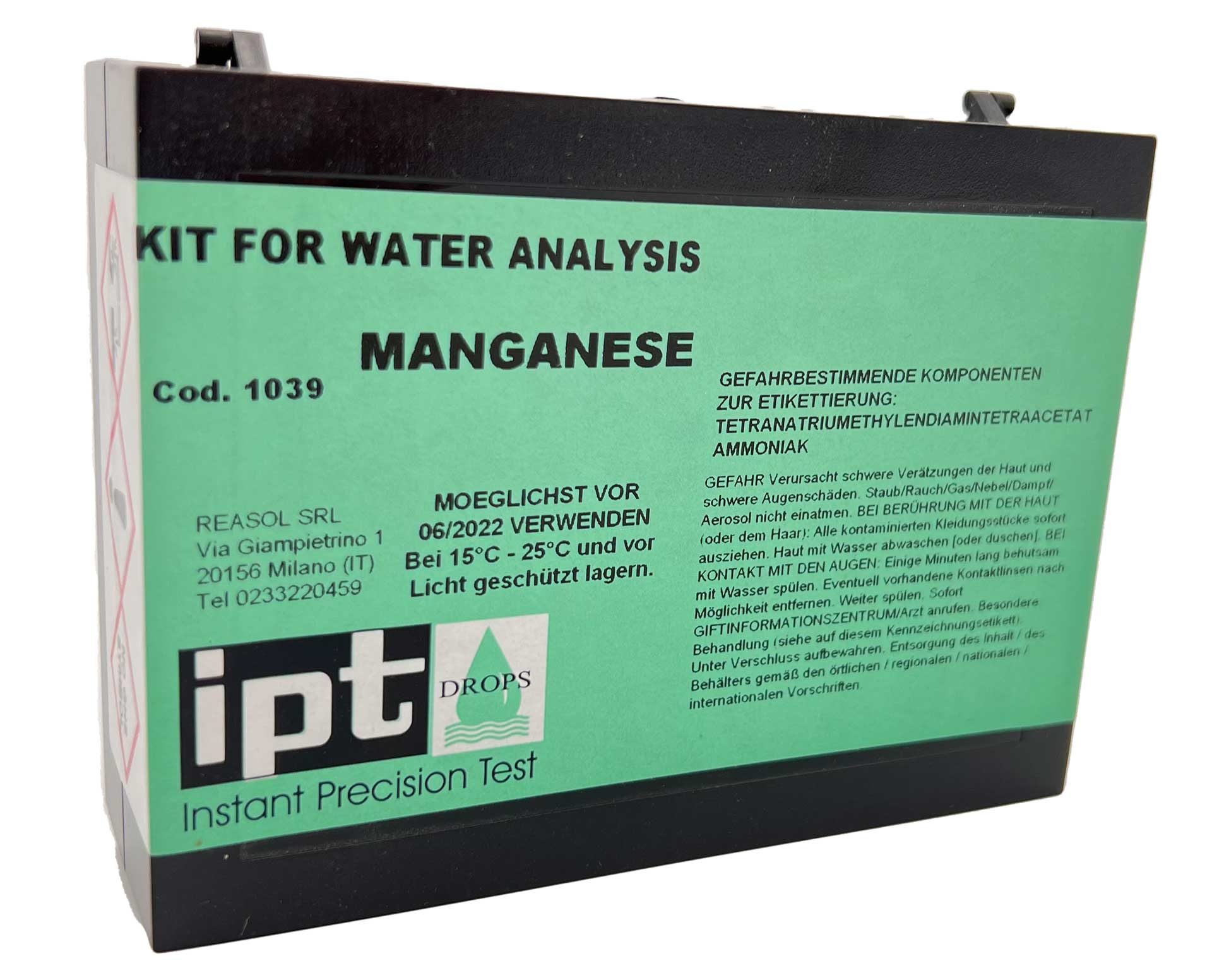manganese test set Mn