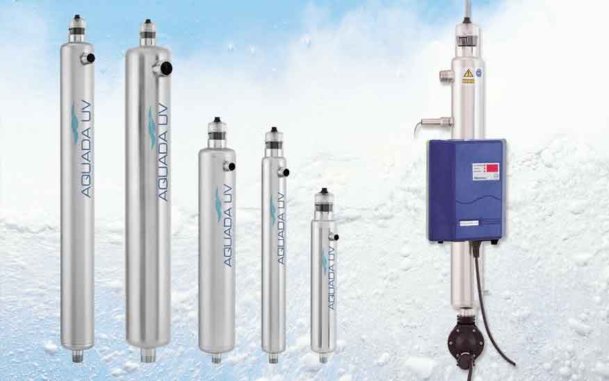 Various UV disinfection systems that can be used for water treatment